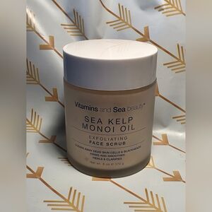 Vitamins and Sea Beauty Exfoliating Face Scrub, Sea Kelp Monoi Oil
